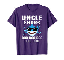 Load image into Gallery viewer, Uncle Shark Doo Doo Doo Funny Gifts Cute Family Shirt 159936