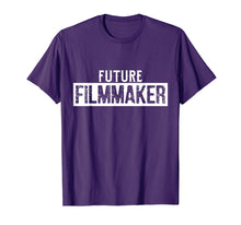 Load image into Gallery viewer, Funny shirts V-neck Tank top Hoodie sweatshirt usa uk au ca gifts for Filmmaker T Shirt Future Film Maker Movie Director Producers 2517913