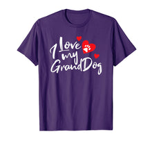 Load image into Gallery viewer, Funny shirts V-neck Tank top Hoodie sweatshirt usa uk au ca gifts for I Love My Granddogs Tshirt Funny Dog Lovers Grandparent Gift 742088