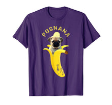 Load image into Gallery viewer, Funny shirts V-neck Tank top Hoodie sweatshirt usa uk au ca gifts for Pugnana T-shirt, Cute Funny Pug Banana 2578864
