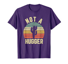 Load image into Gallery viewer, Not A Hugger T Shirt Funny Shirt Cactus Sarcastic Tee