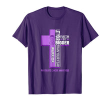 Load image into Gallery viewer, Funny shirts V-neck Tank top Hoodie sweatshirt usa uk au ca gifts for Pancreatic Cancer Awareness Cross Warrior Shirt 1075538