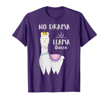 Load image into Gallery viewer, Funny shirts V-neck Tank top Hoodie sweatshirt usa uk au ca gifts for No Drama Llama T Shirt. Alpaca T Shirt. Llama Shirt Tee 3066784