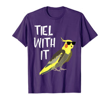 Load image into Gallery viewer, Funny shirts V-neck Tank top Hoodie sweatshirt usa uk au ca gifts for Cool Cockatiel Tiel With It Sunglasses Birds Parrot T-Shirt 307202