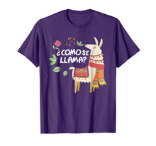 Load image into Gallery viewer, Funny shirts V-neck Tank top Hoodie sweatshirt usa uk au ca gifts for Como Se Llama T Shirt Funny Llama & Alpaca Lover Gift 1074561