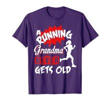 Load image into Gallery viewer, Funny shirts V-neck Tank top Hoodie sweatshirt usa uk au ca gifts for A Running Grandma Never Gets Old Shirt Gift For Grandma 1889873