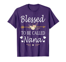 Load image into Gallery viewer, Funny shirts V-neck Tank top Hoodie sweatshirt usa uk au ca gifts for Blessed To Be Called Nana Mothers Day Gifts T-Shirt 1271510