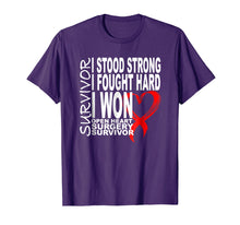 Load image into Gallery viewer, Funny shirts V-neck Tank top Hoodie sweatshirt usa uk au ca gifts for Open Heart Surgery Bypass Recovery Tshirt - Survivor Gifts 2802923