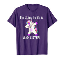 Load image into Gallery viewer, Funny shirts V-neck Tank top Hoodie sweatshirt usa uk au ca gifts for I'm Going to be a Big Sister Girls Cute Unicorn T-Shirt 278212