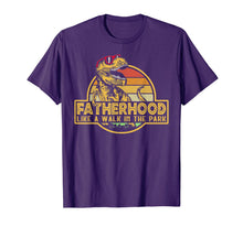 Load image into Gallery viewer, Fatherhood Like A Walk In The Park Father's Day Dad Gifts T-Shirt 38351