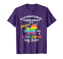 Load image into Gallery viewer, Funny shirts V-neck Tank top Hoodie sweatshirt usa uk au ca gifts for Occupational Therapy T-shirt Unicorn OT Gifts Therapist 4328135