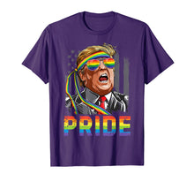 Load image into Gallery viewer, Funny shirts V-neck Tank top Hoodie sweatshirt usa uk au ca gifts for Trump LGBT Gay Pride T shirt Lesbian Bisexual Transgender 2540536