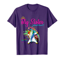 Load image into Gallery viewer, Funny shirts V-neck Tank top Hoodie sweatshirt usa uk au ca gifts for Unicorn Big Sister Shirt - I'm Going to be a Big Sister Tee 241249