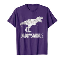 Load image into Gallery viewer, Daddysaurus Shirt Daddy Dinosaur Fathers Day Gifts Men Dad 425213