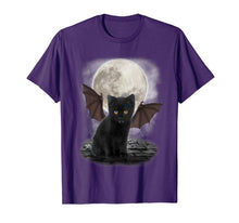 Load image into Gallery viewer, Funny shirts V-neck Tank top Hoodie sweatshirt usa uk au ca gifts for Gothic Bat Cat Shirt Vampire Funny Gifts Cats Lover T-Shirt 1859360