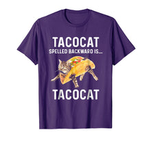 Load image into Gallery viewer, Tacocat Spelled Backward Is Tacocat - Love Cat And Taco