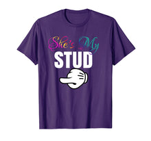 Load image into Gallery viewer, She's My STUD Lesbian Couple Matching Shirt Outfit Gift