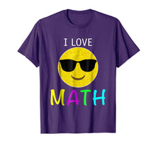 Load image into Gallery viewer, Funny shirts V-neck Tank top Hoodie sweatshirt usa uk au ca gifts for I LOVE MATH TSHIRT FOR TEACHERS EMOJI HEARTS LOVE 299807