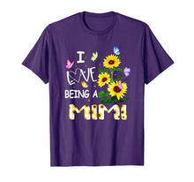 Load image into Gallery viewer, Funny shirts V-neck Tank top Hoodie sweatshirt usa uk au ca gifts for I love being a mimi sunflower T-shirt 2800993