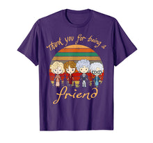 Load image into Gallery viewer, Thank You For-Being A Golden Friend Girls Vintage T-Shirt 201310