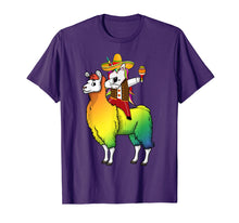 Load image into Gallery viewer, Funny shirts V-neck Tank top Hoodie sweatshirt usa uk au ca gifts for Unicorn Dabbing Riding Llama Funny Cinco De Mayo Shirt Gifts 2489075