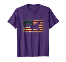 Load image into Gallery viewer, Funny shirts V-neck Tank top Hoodie sweatshirt usa uk au ca gifts for Patriotic American Flag Horse Lover Racing Riding T-shirt 1000049