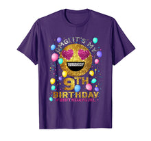 Load image into Gallery viewer, OMG It's My 9th Birthday Shirt | Birthday Girl Shirt