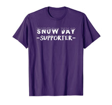 Load image into Gallery viewer, Snow day supporter noel xmas christmas T-Shirt