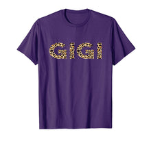 Load image into Gallery viewer, Gigi Leopard T Shirts For Women Grandma Mother's Day Gifts TShirt914853