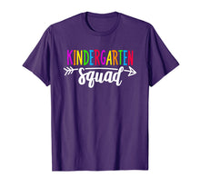 Load image into Gallery viewer, Team Kindergarten Squad Tee Teacher Back To School Gift T-Shirt 173482