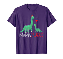 Load image into Gallery viewer, Mamasaurus T shirt T rex Mama Saurus Dinosaur Women Mom Gift-250755