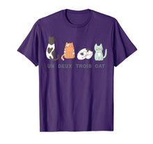 Load image into Gallery viewer, Cute Un Deux Trois Cat Kitty Gifts for Women, Gifts TShirt998779