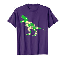 Load image into Gallery viewer, Green Polka Dot T Rex Dinosaur - International Dot Day Gifts T-Shirt 87954