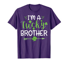 Load image into Gallery viewer, I'm A Lucky Brother Shirt St. Patrick's Day Irish Gifts TShirt972440