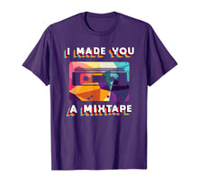 Load image into Gallery viewer, Cassette Vintage Costume Retro 80s 90s I Made You A MixTape T-Shirt 173018