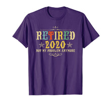 Load image into Gallery viewer, Retired 2020, Retirement Gifts For Men & Women, Funny TShirt254411
