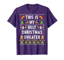 Load image into Gallery viewer, This Is My Ugly Sweater Funny Christmas T-Shirt-108681