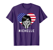 Load image into Gallery viewer, I Love Michelle Obama USA Melanin Black Girl Magic T-Shirt-2153275