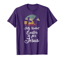 Load image into Gallery viewer, Silly Rabbit Easter is for Jesus Christian Religious Gifts TShirt694105