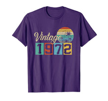 Load image into Gallery viewer, Sunset Birthday Bday Tee Gifts For Men Women Classic 1972 T-Shirt
