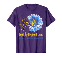 Load image into Gallery viewer, Faith Hope Love Tshirt Down syndrome Awareness Gifts TShirt827270