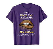 Load image into Gallery viewer, Sexy Leopard Lips Mouth March Girl Birthday Gifts TShirt108325
