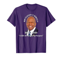 Load image into Gallery viewer, Representative Elijah Cummings RIP (Memorial Design) T-Shirt