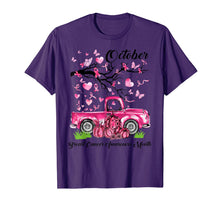 Load image into Gallery viewer, Pumpkin Pink Truck Breast Cancer Awareness Month October T-Shirt