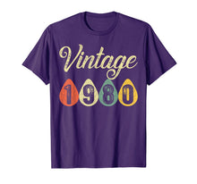 Load image into Gallery viewer, Vintage Retro 1980 40 Years Old 40th Birthday Gift Men Women T-Shirt-164138