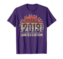 Load image into Gallery viewer, 7 Year Old Gifts Vintage 2013 Limited Edition 7th Birthday TShirt232791