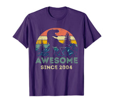 Load image into Gallery viewer, Funny 16th Birthday 16 Years Old Awesomne Since 2004 Gifts T-Shirt-3116841