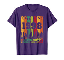 Load image into Gallery viewer, October 1998 21st Birthday Shirts 21 Years old Bday T-Shirt T-Shirt