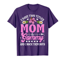 Load image into Gallery viewer, I Have Two Titles Mom And Gammy Cute Christmas Gifts T-Shirt-1022017