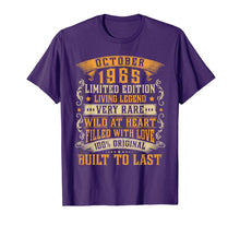 Load image into Gallery viewer, October 1965 Vintage Shirt 54th Birthday Gifts 54th Bday T-Shirt